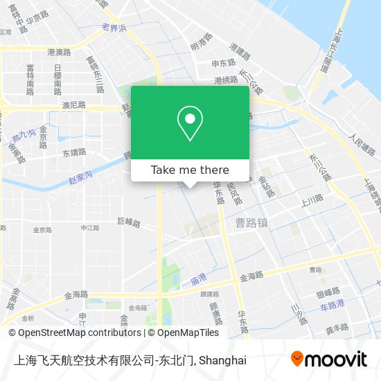 上海飞天航空技术有限公司-东北门 map
