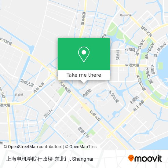 上海电机学院行政楼-东北门 map