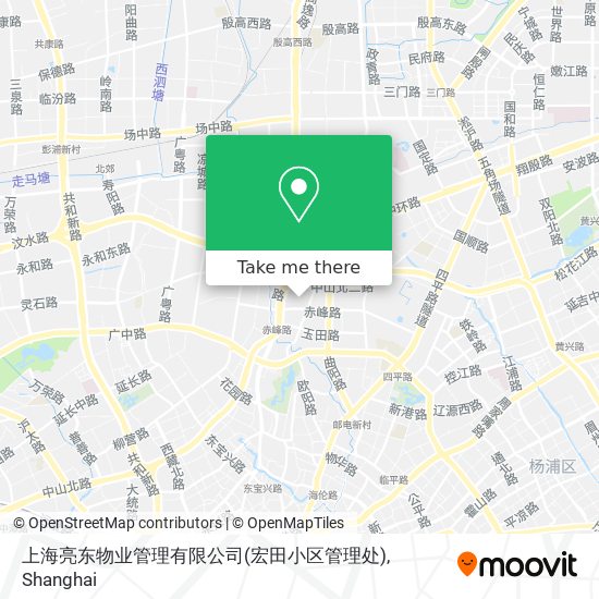 上海亮东物业管理有限公司(宏田小区管理处) map
