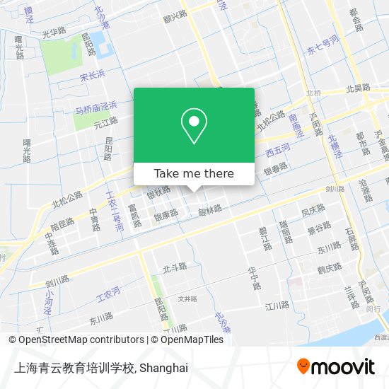 上海青云教育培训学校 map