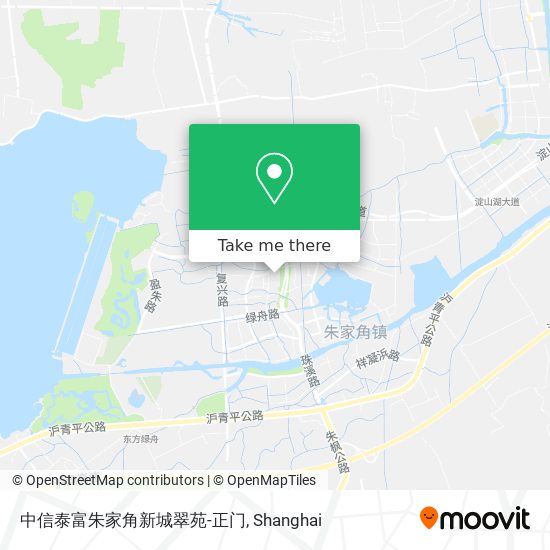 中信泰富朱家角新城翠苑-正门 map