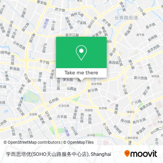 学而思培优(SOHO天山路服务中心店) map