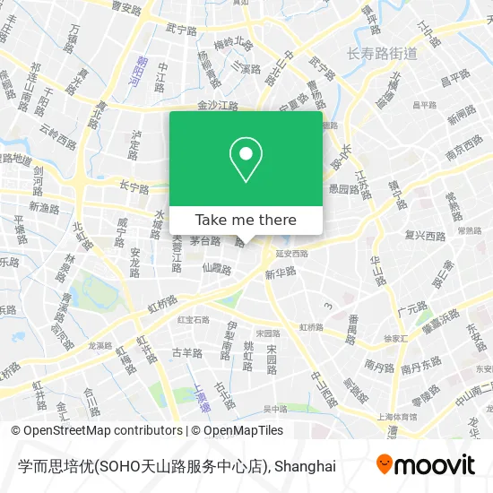 学而思培优(SOHO天山路服务中心店) map