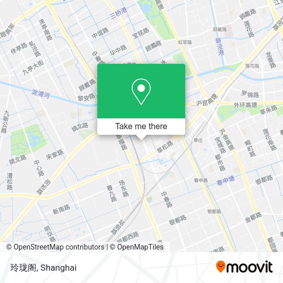 玲珑阁 map
