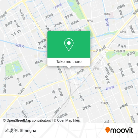玲珑阁 map