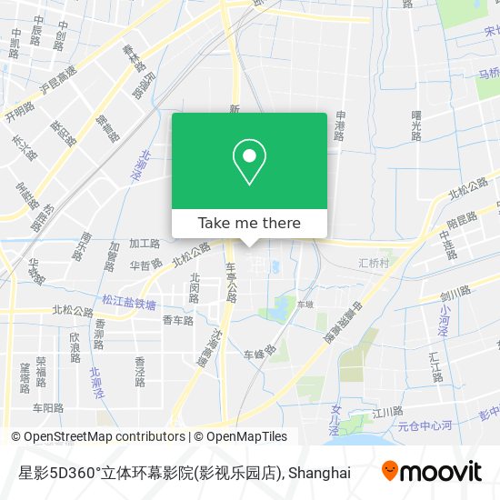 星影5D360°立体环幕影院(影视乐园店) map