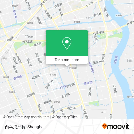 西马沌泾桥 map