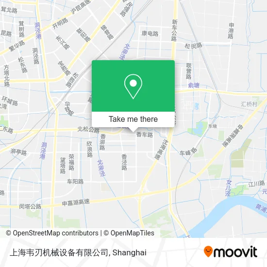 上海韦刃机械设备有限公司 map