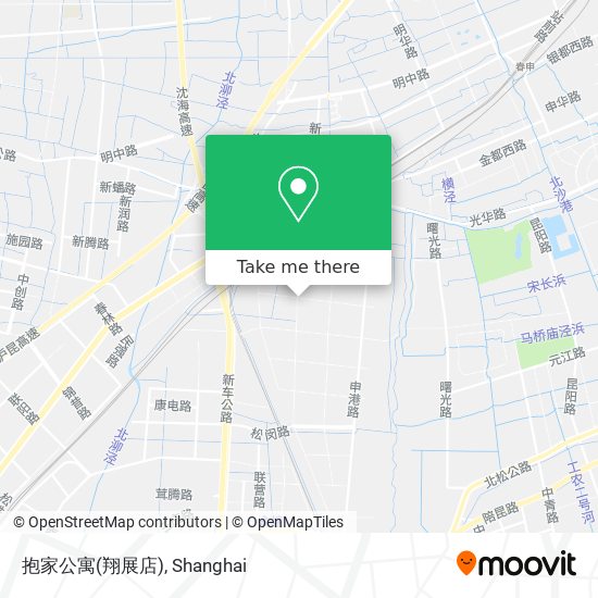 抱家公寓(翔展店) map