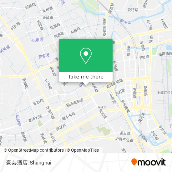 豪芸酒店 map