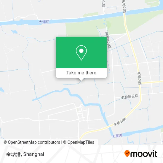 余塘港 map