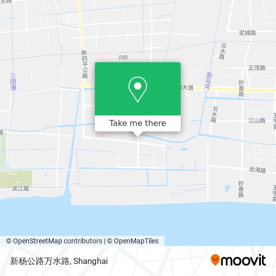 新杨公路万水路 map