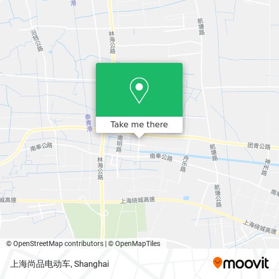 上海尚品电动车 map