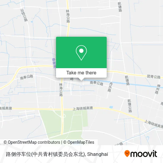 路侧停车位(中共青村镇委员会东北) map