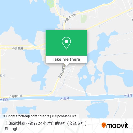 上海农村商业银行24小时自助银行(金泽支行) map