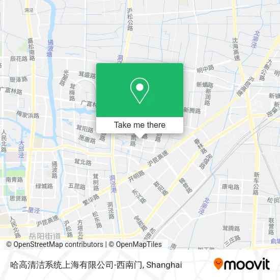 哈高清洁系统上海有限公司-西南门 map
