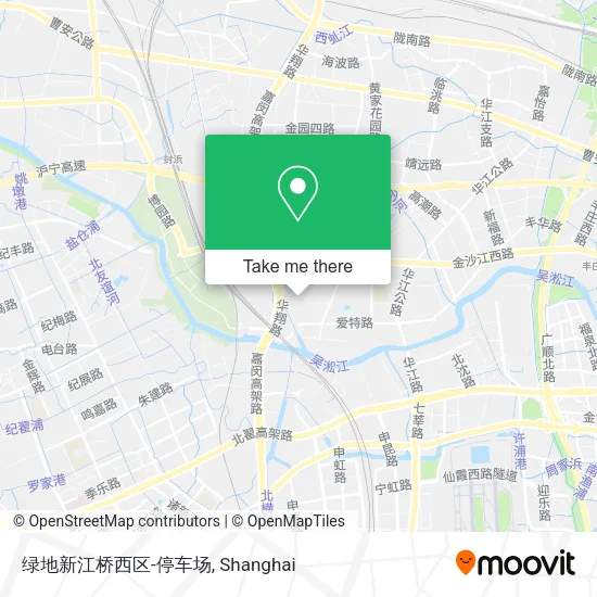 绿地新江桥西区-停车场 map