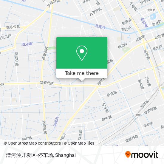 漕河泾开发区-停车场 map