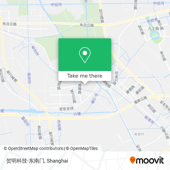 贺明科技-东南门 map