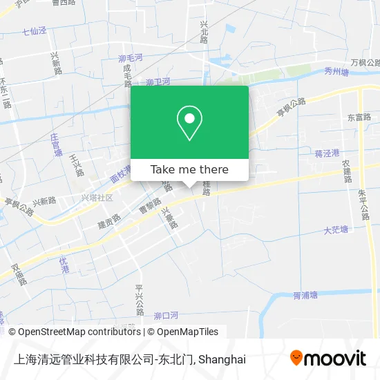上海清远管业科技有限公司-东北门 map