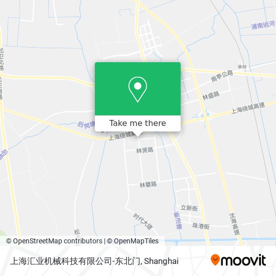 上海汇业机械科技有限公司-东北门 map