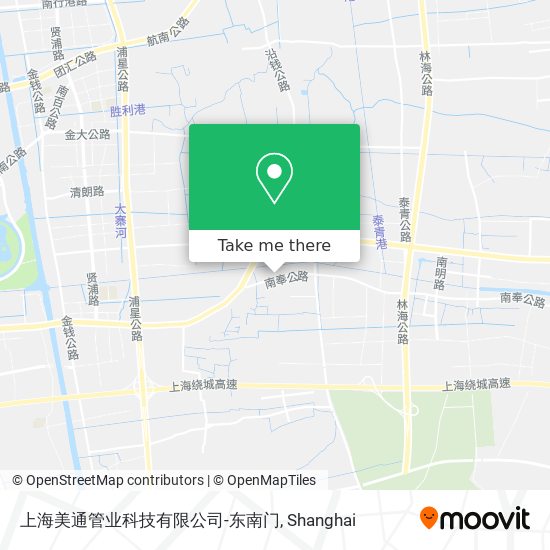 上海美通管业科技有限公司-东南门 map