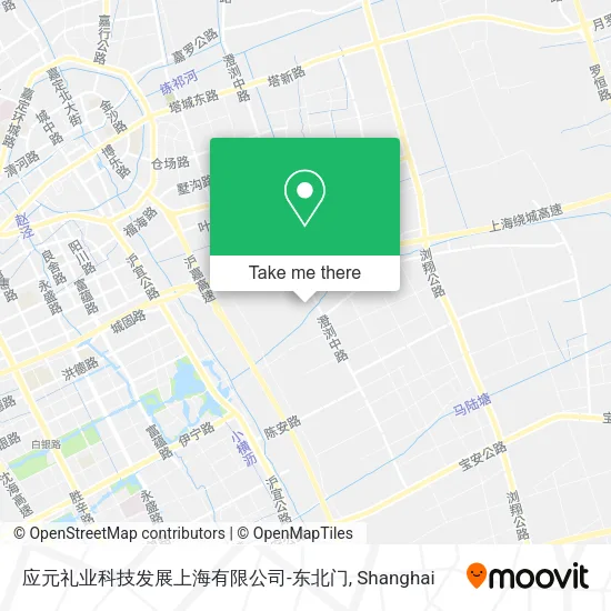 应元礼业科技发展上海有限公司-东北门 map