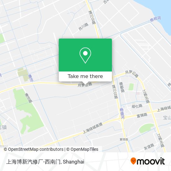 上海博新汽修厂-西南门 map