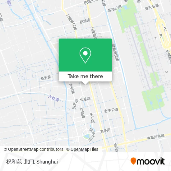 祝和苑-北门 map