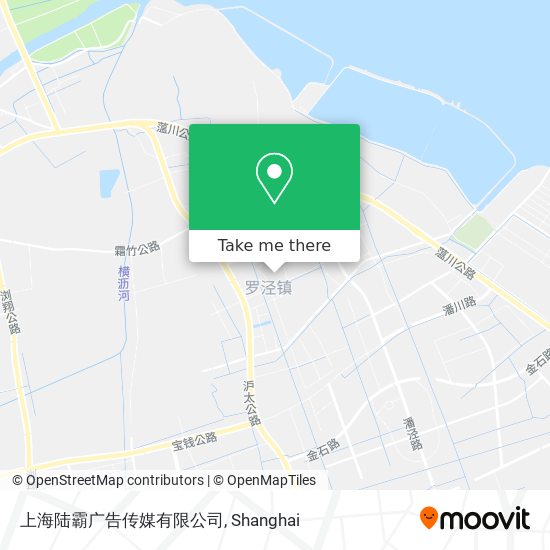 上海陆霸广告传媒有限公司 map