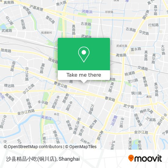 沙县精品小吃(铜川店) map