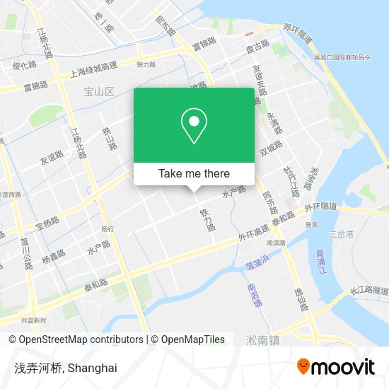 浅弄河桥 map