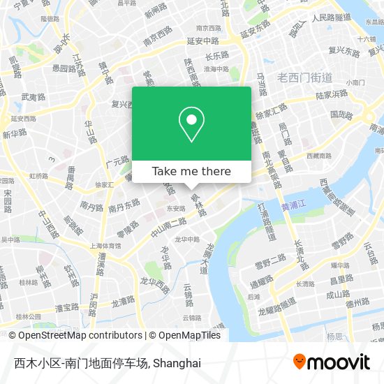 西木小区-南门地面停车场 map