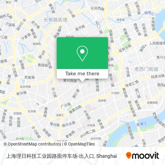 上海理日科技工业园路面停车场-出入口 map