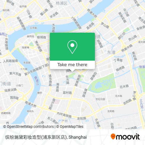缤纷施黛彩妆造型(浦东新区店) map