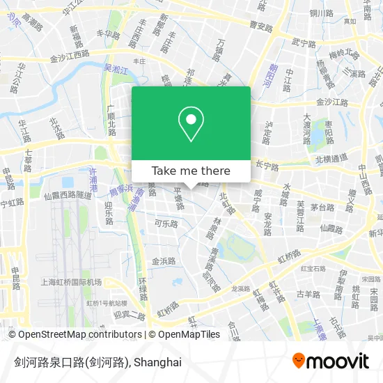 剑河路泉口路 map