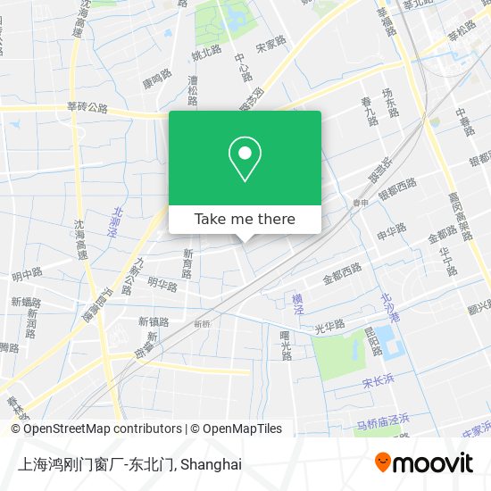 上海鸿刚门窗厂-东北门 map