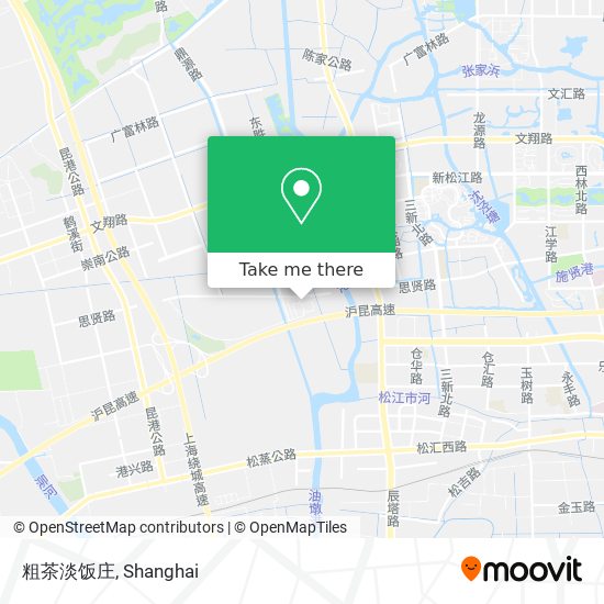 粗茶淡饭庄 map