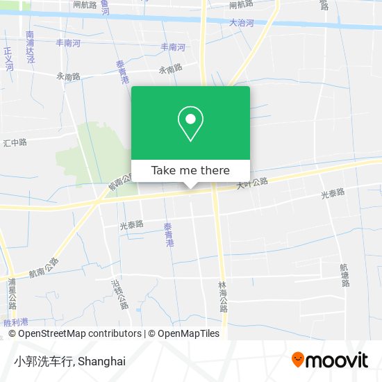 小郭洗车行 map