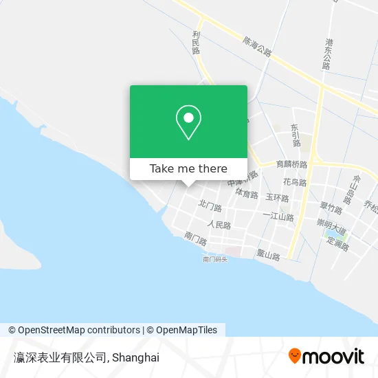 瀛深表业有限公司 map