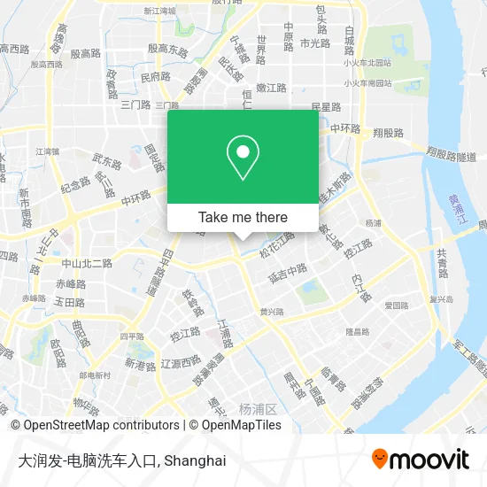 大润发-电脑洗车入口 map