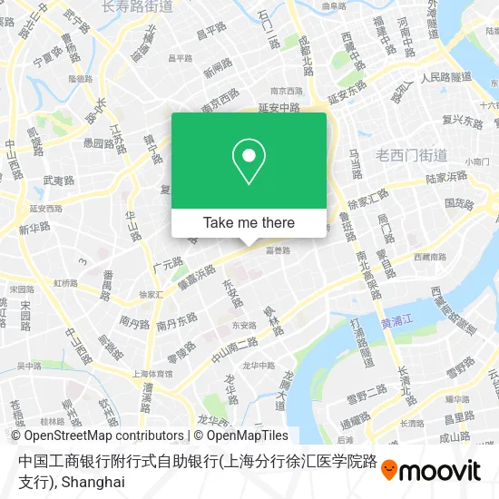 中国工商银行附行式自助银行(上海分行徐汇医学院路支行) map
