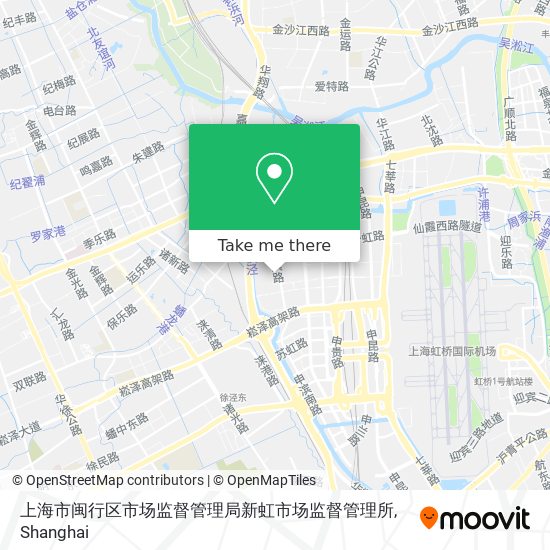 上海市闽行区市场监督管理局新虹市场监督管理所 map