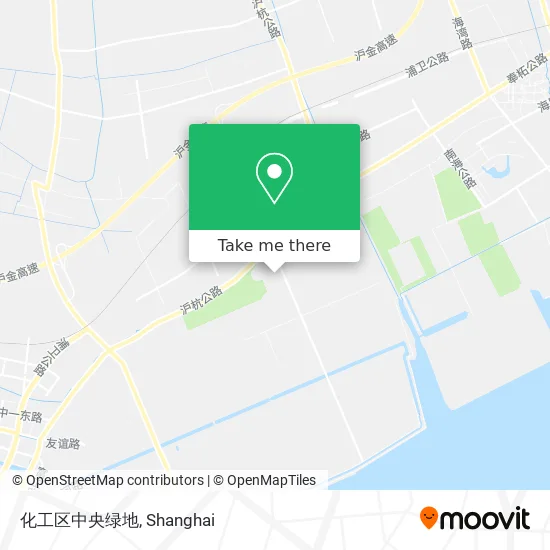 化工区中央绿地 map