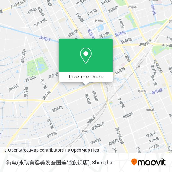 街电(永琪美容美发全国连锁旗舰店) map
