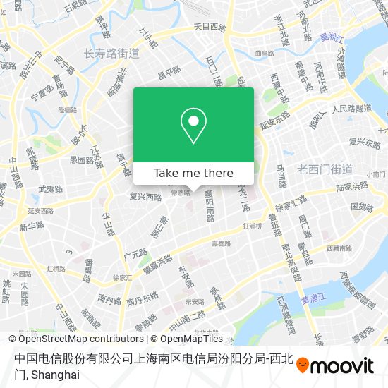 中国电信股份有限公司上海南区电信局汾阳分局-西北门 map