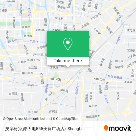按摩椅(玩酷天地555美食广场店) map