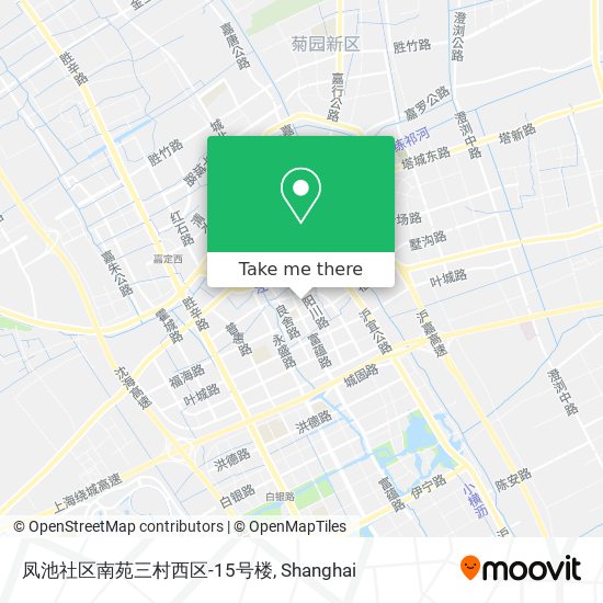 凤池社区南苑三村西区-15号楼 map