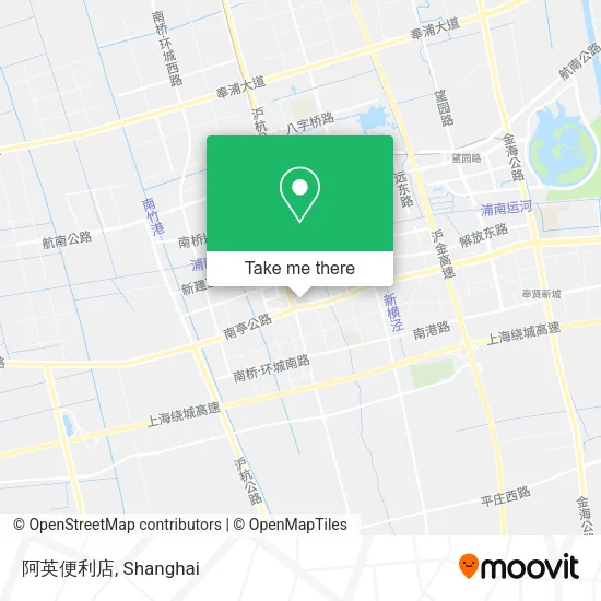 阿英便利店 map