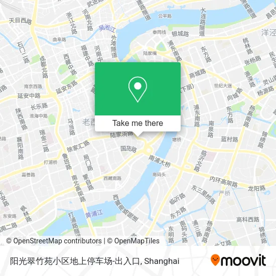 阳光翠竹苑小区地上停车场-出入口 map